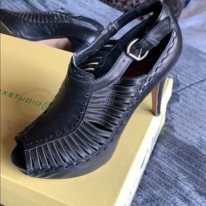 Max Studio leather booties